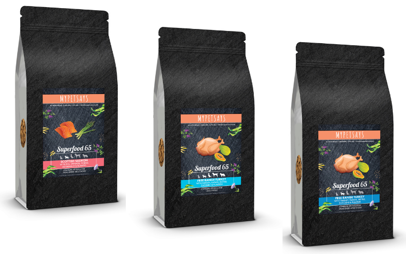 Discover our 3 new MyPetSays Superfood 65 recipes!