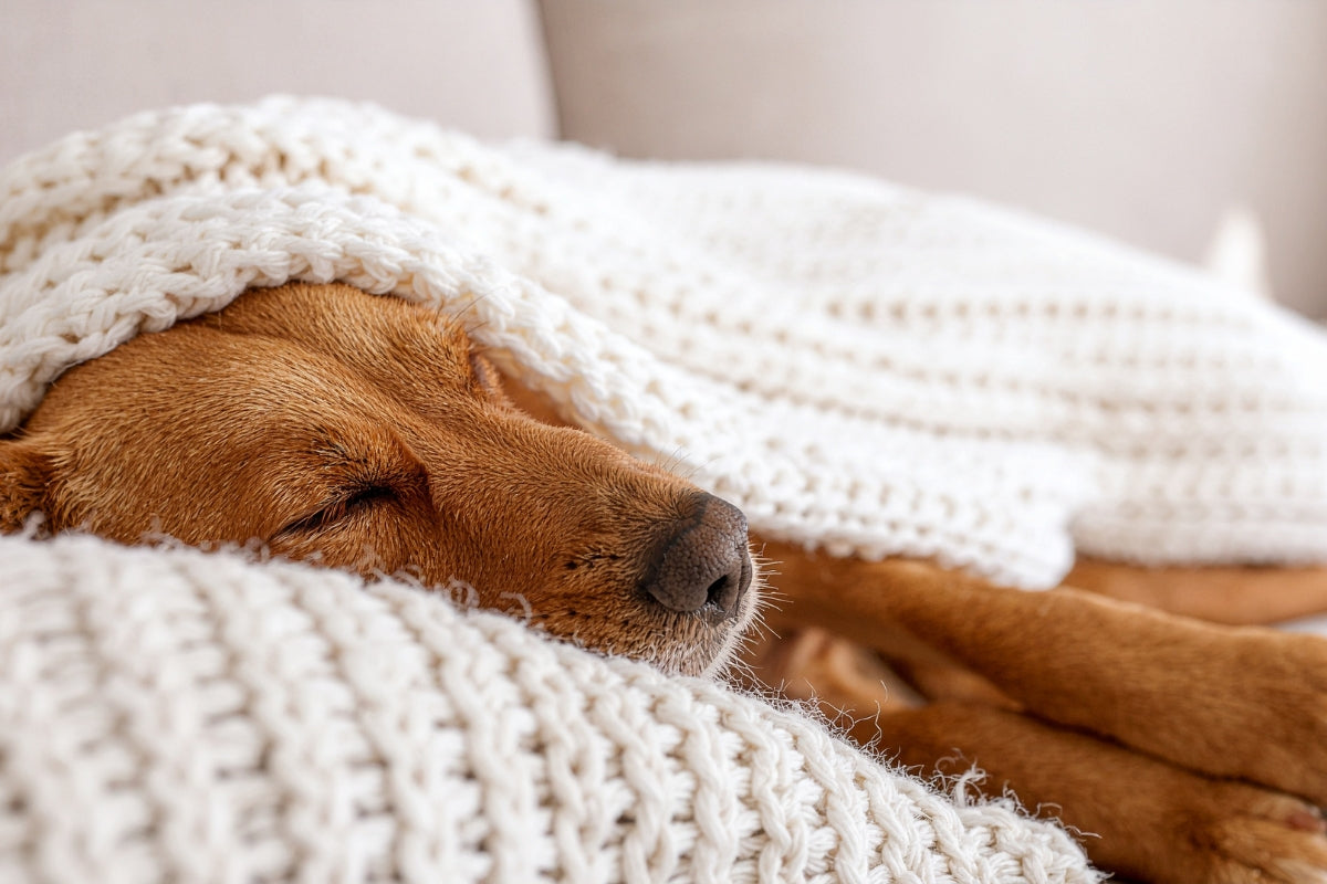 Sleeping dog, do dogs dream?