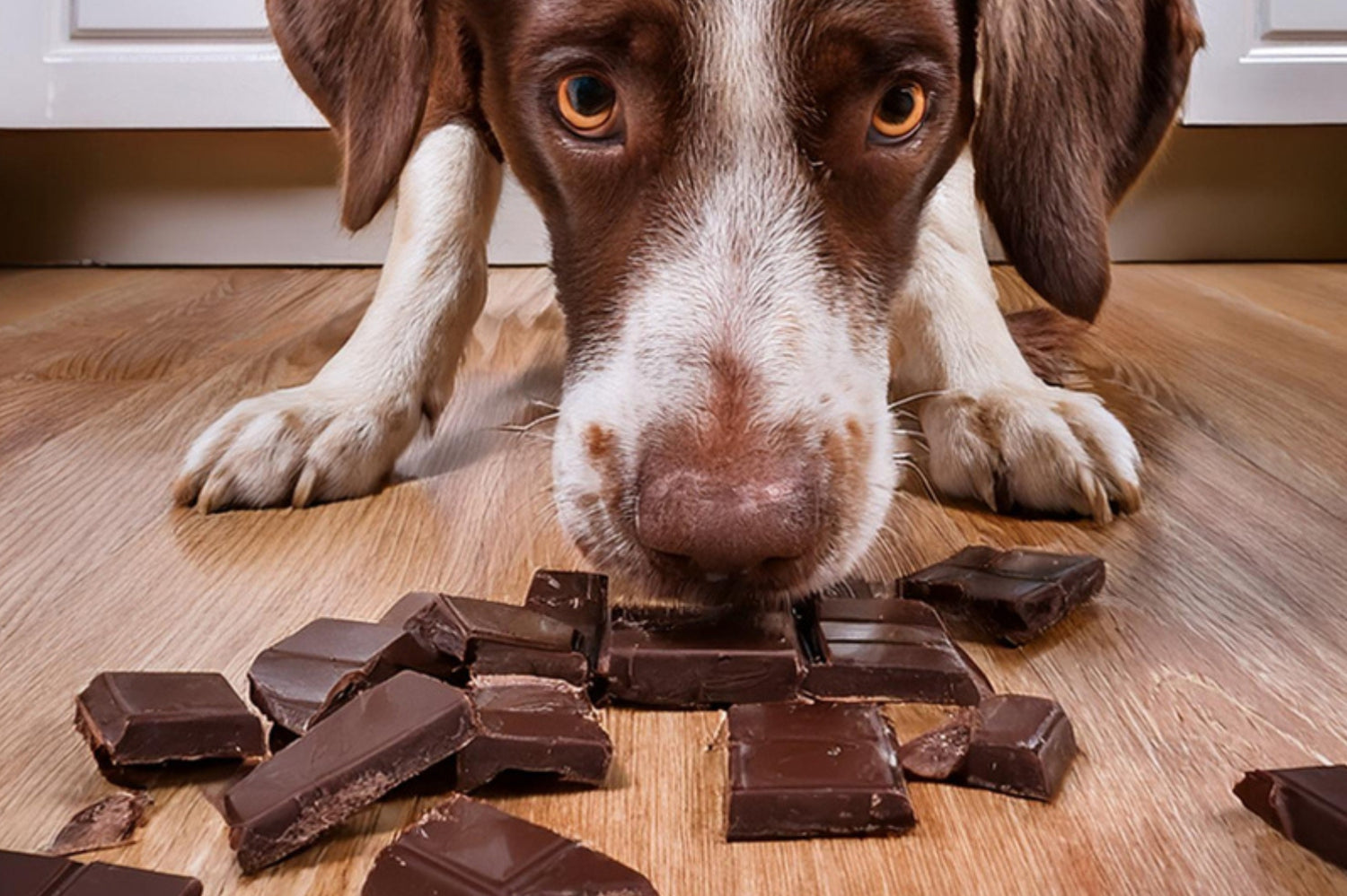 Dog Sniffing Chocolate, why chocolate is toxic to dogs?