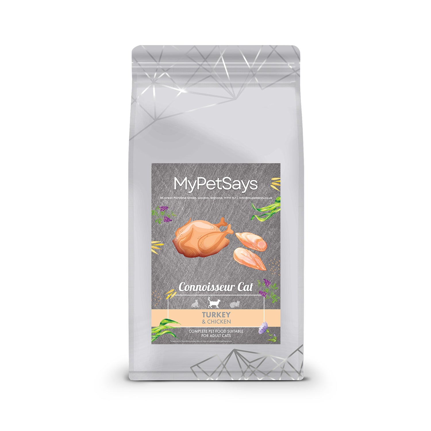 Connoisseur Grain Free Adult Cat Food - Turkey & Chicken