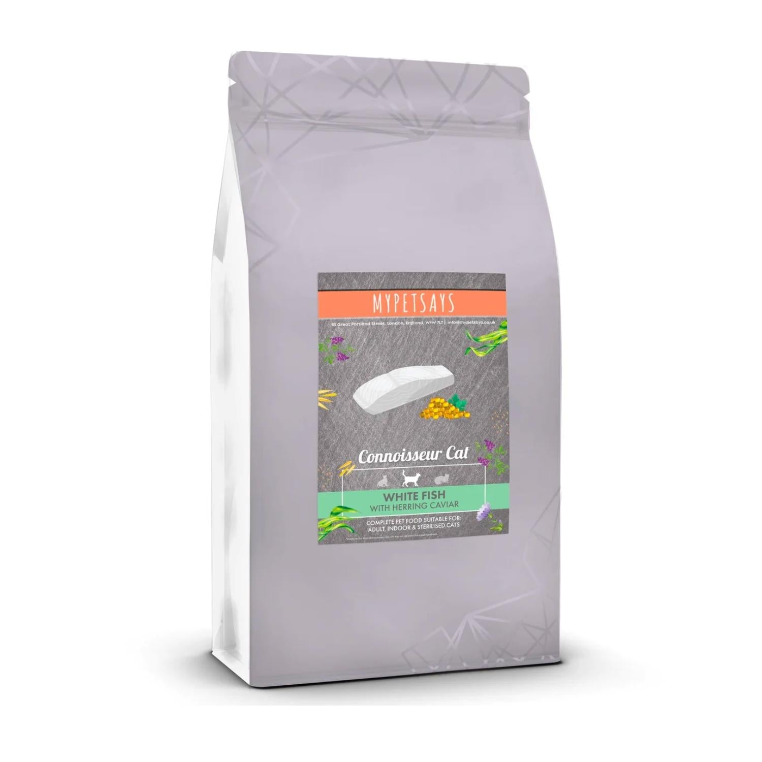 Connoisseur Grain Free Sterilised Adult Cat Food - White Fish with Herring Caviar