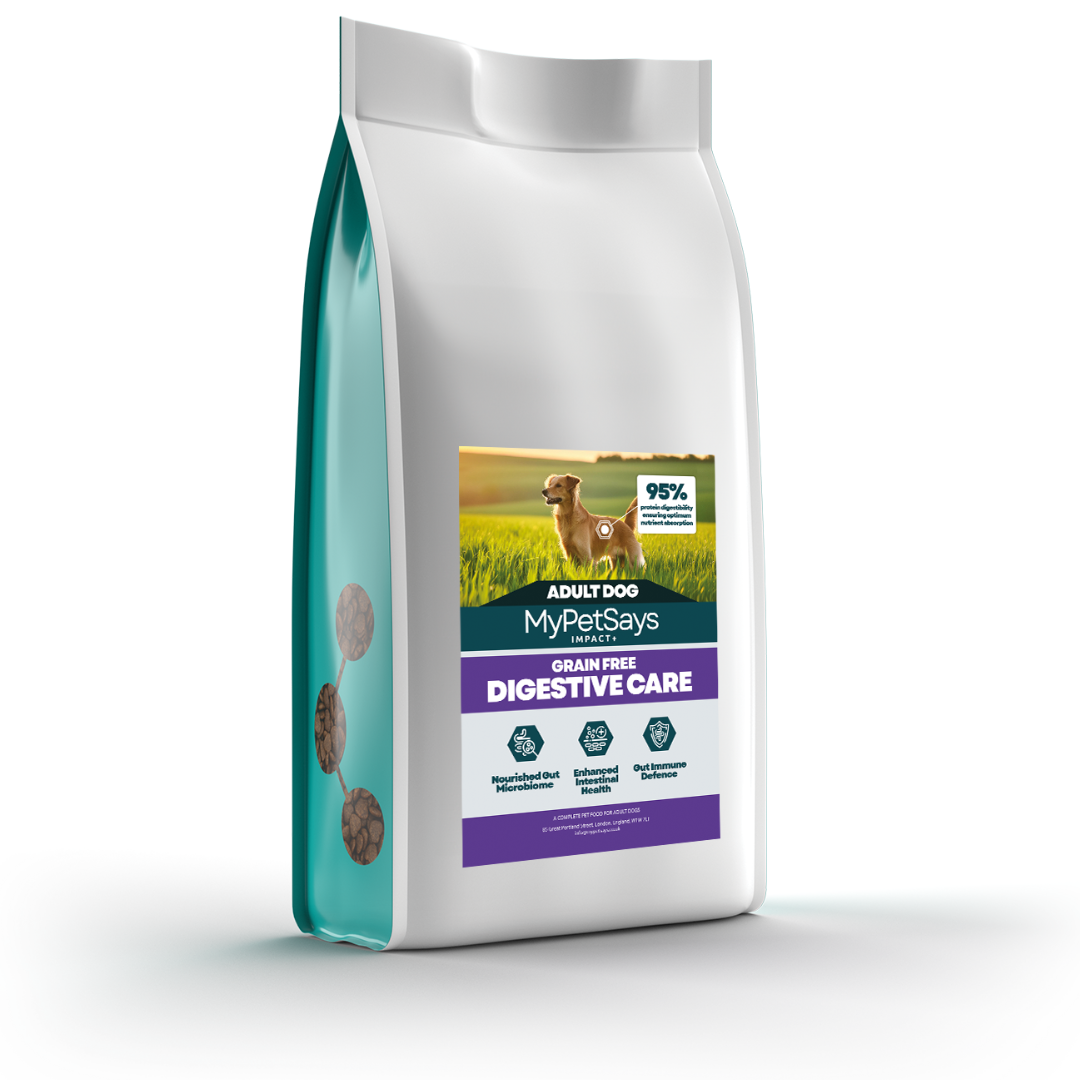 A bag of 10kg Hydrolysed Dog Food for sensitive dogs