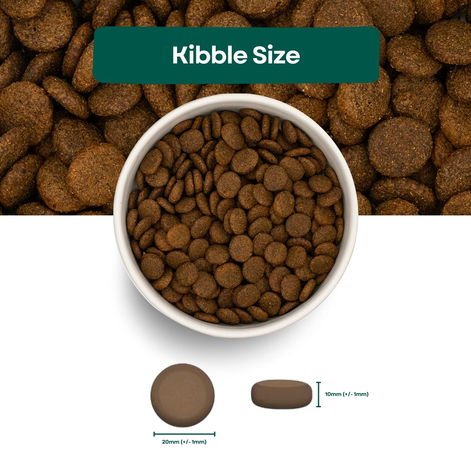 Kibble Size Grain Free Dog Food - Large Breed Turkey, Sweet Potato & Cranberry