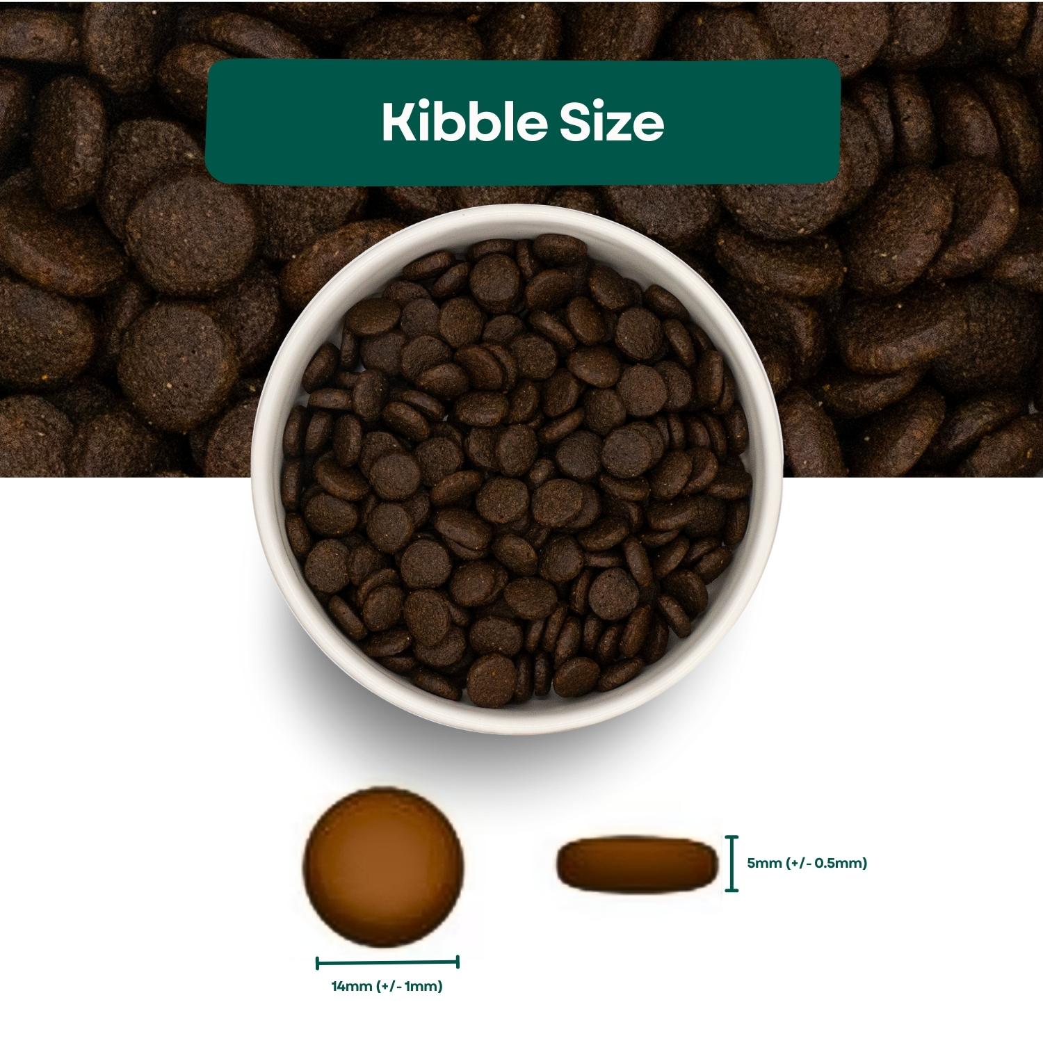 Kibble Size Grain Free Senior Dog Food - Trout with Salmon, Sweet Potato & Asparagus