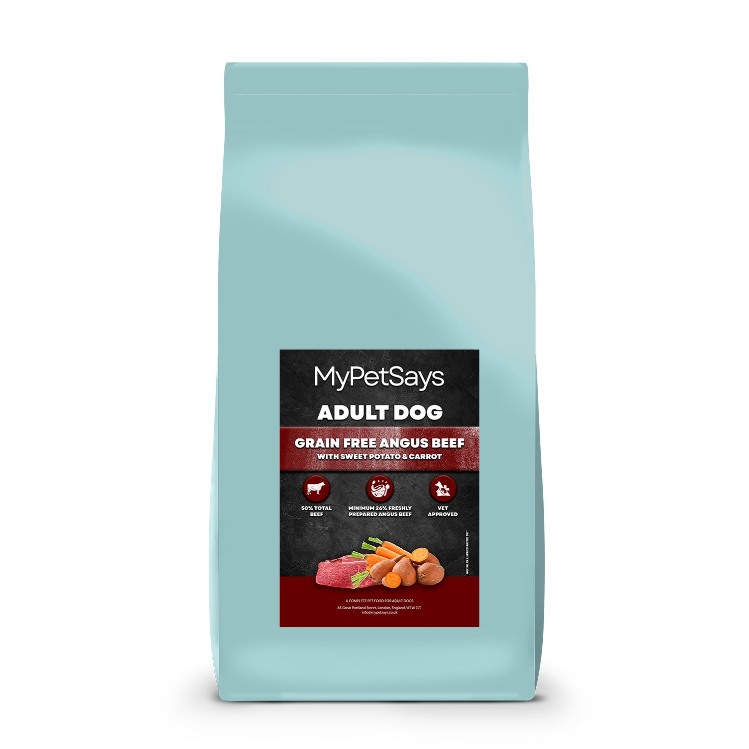 Grain Free Dog Food - Angus Beef with Carrot