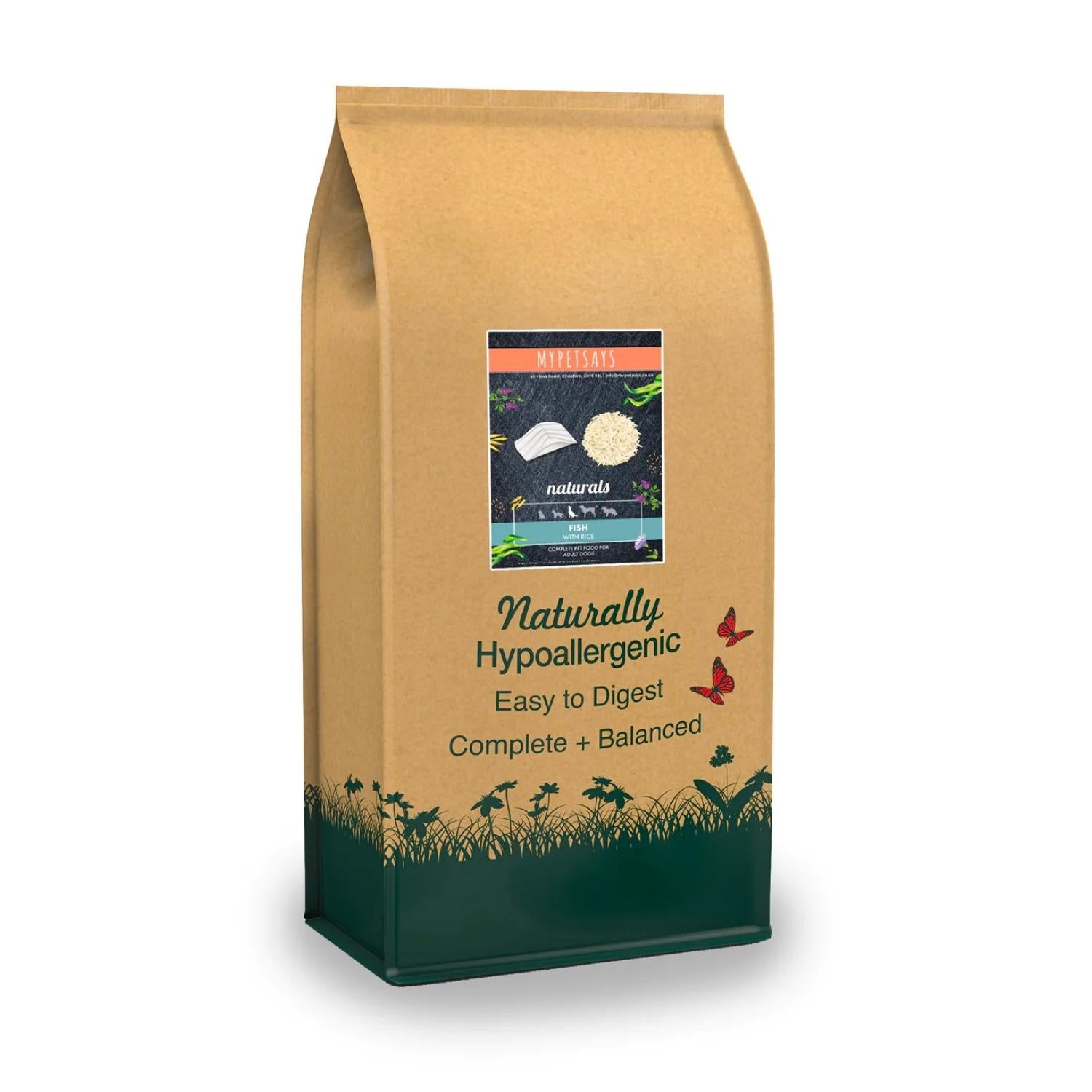 Naturals Adult Dog Food - Fish & Rice