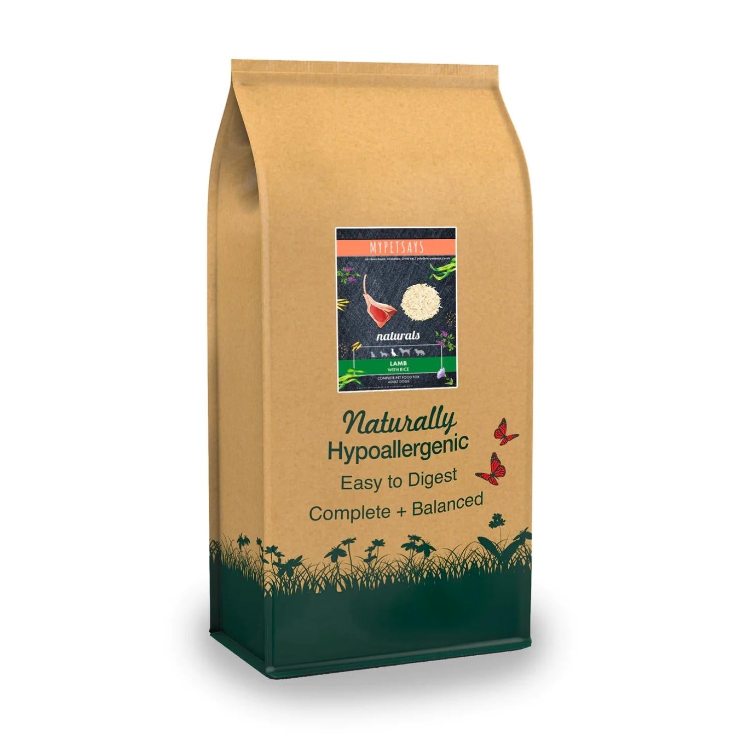 Naturals Adult Dog Food - Lamb & Rice