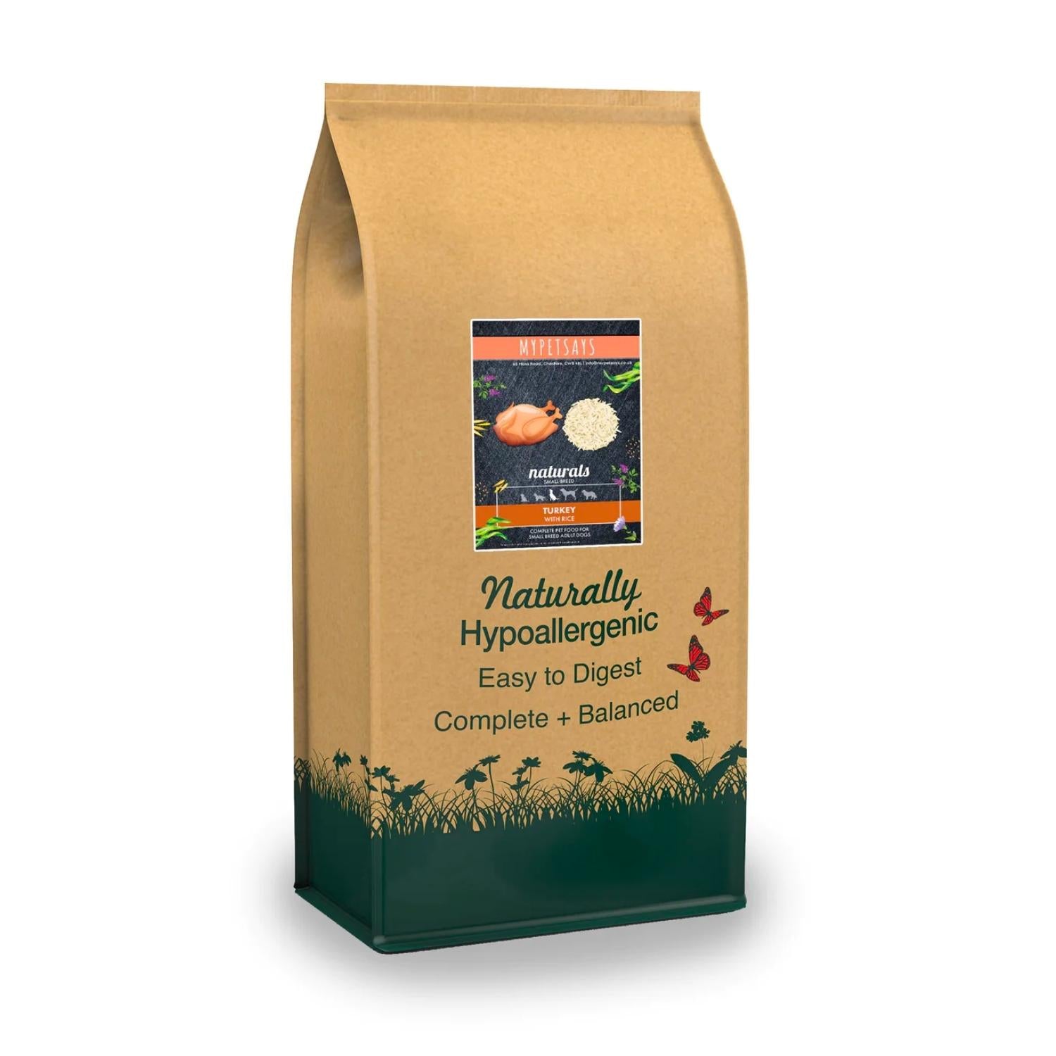 Naturals Small Bite Adult Dog Food - Turkey & Rice