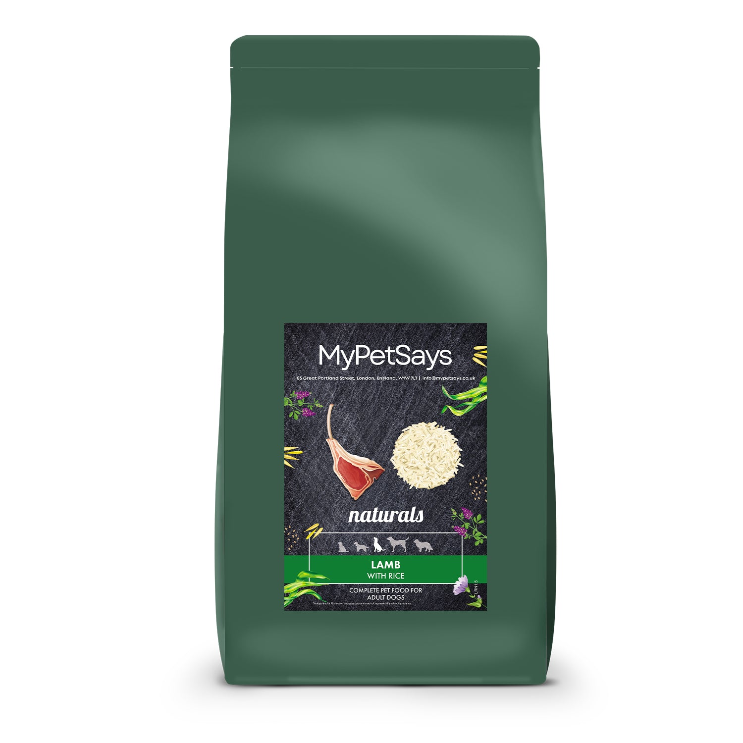 Naturals Adult Dog Food - Lamb & Rice