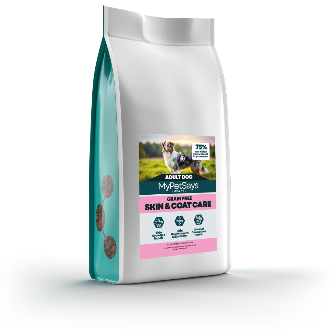 A bag of 10kg Hydrolysed Dog Food for sensitive dogs