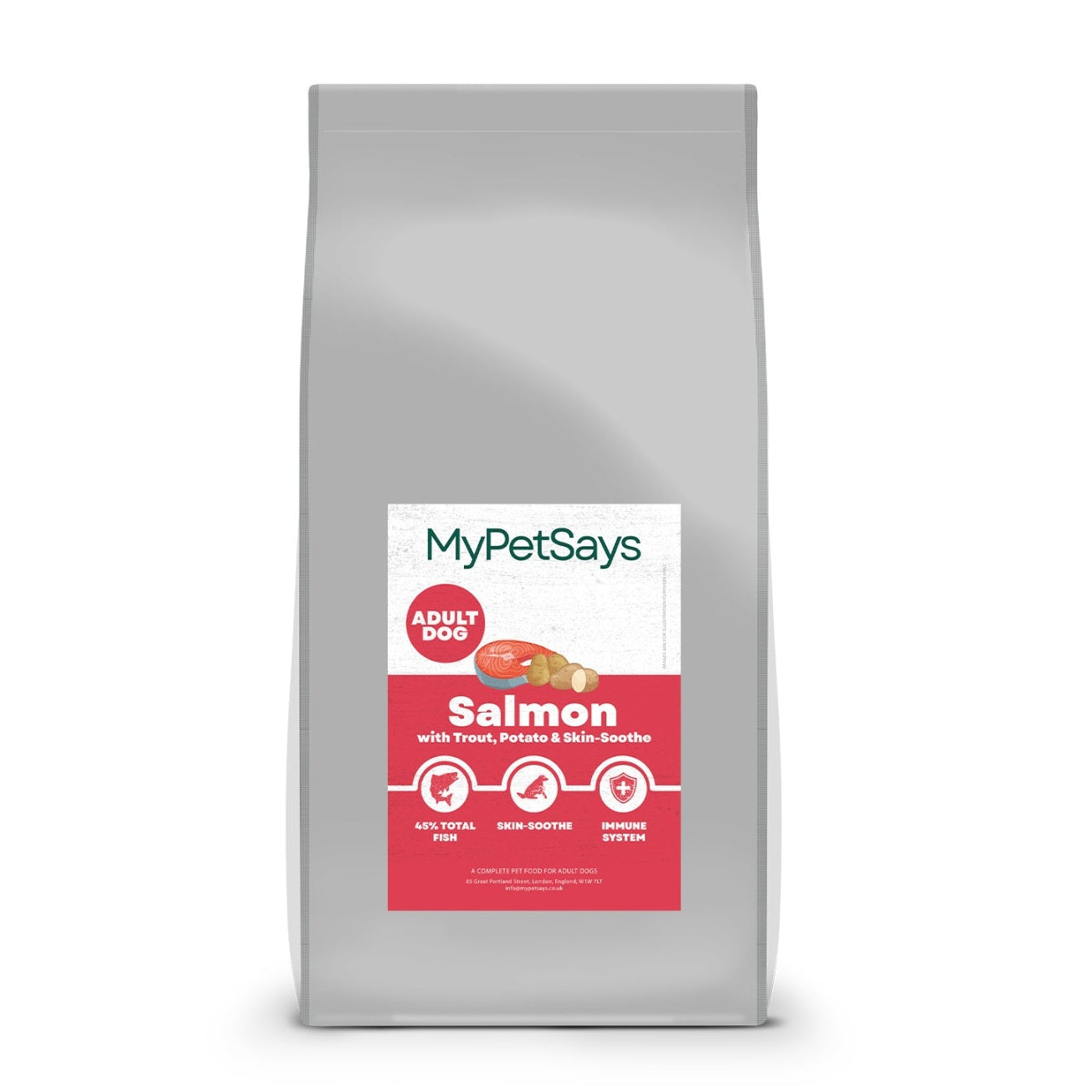 Super Premium Adult Dog Food - Salmon with Trout, Potato & Skin Soothe