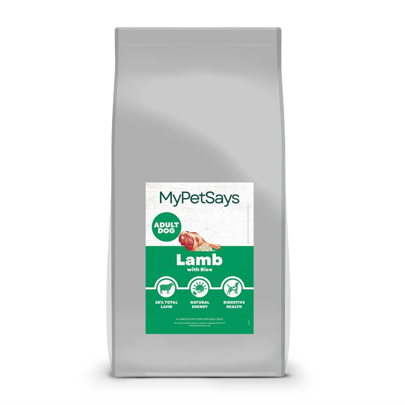 Super Premium Adult Dog Food - Lamb & Rice