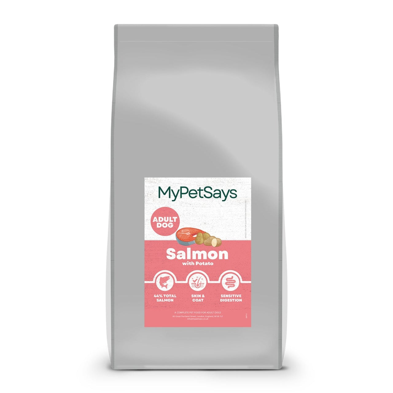 Super Premium Adult Dog Food - Salmon & Potato