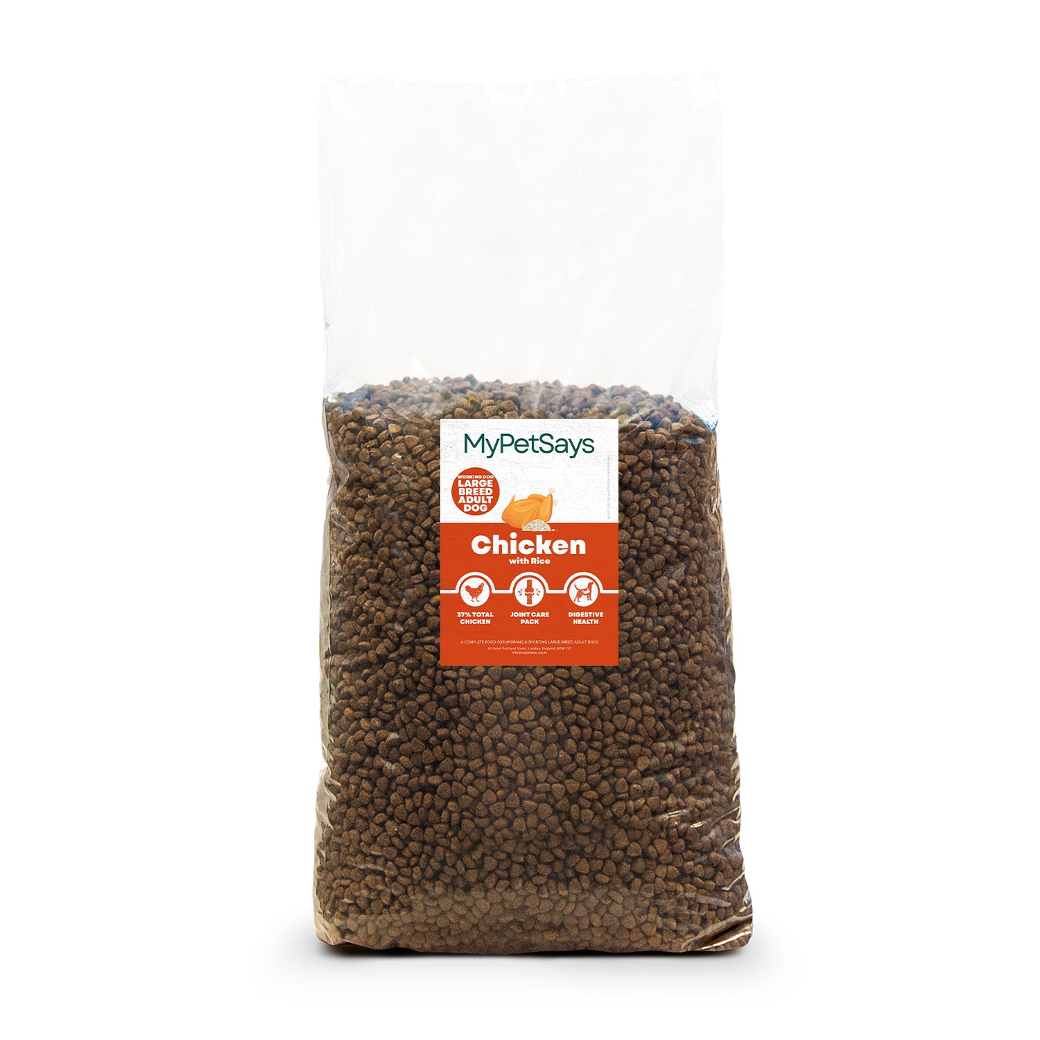 Super Premium Large Breed Adult Dog Food - Chicken & Rice