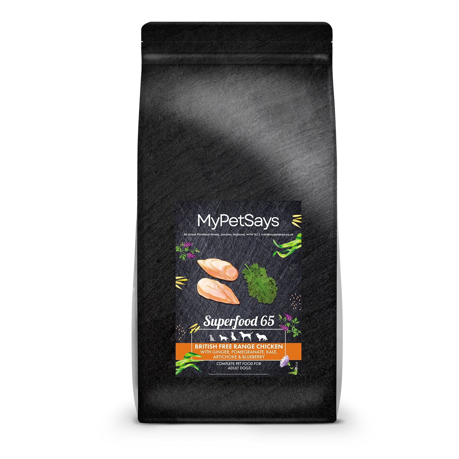 Superfood 65 Adult Dog Food - British Free Range Chicken