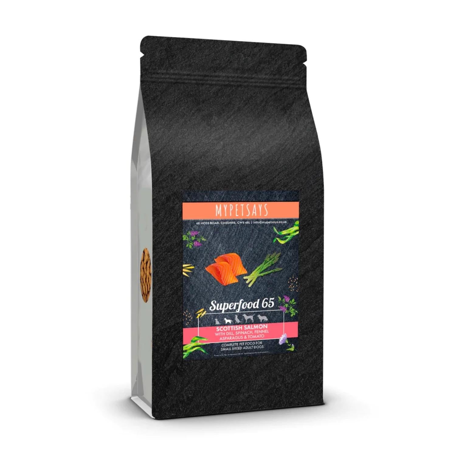 Superfood 65 Small Breed Adult Dog Food - Scottish Salmon