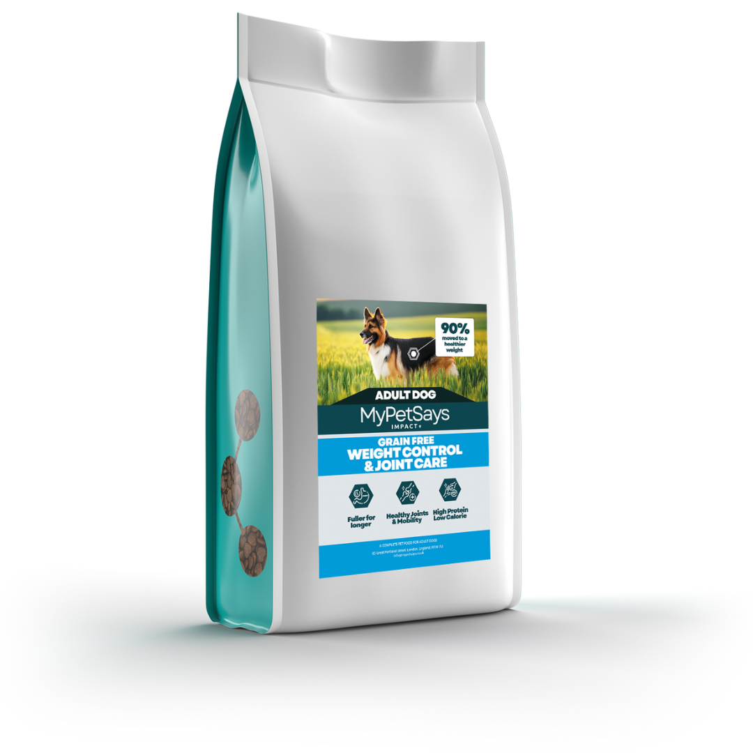 A bag of 10kg Hydrolysed Dog Food for sensitive dogs