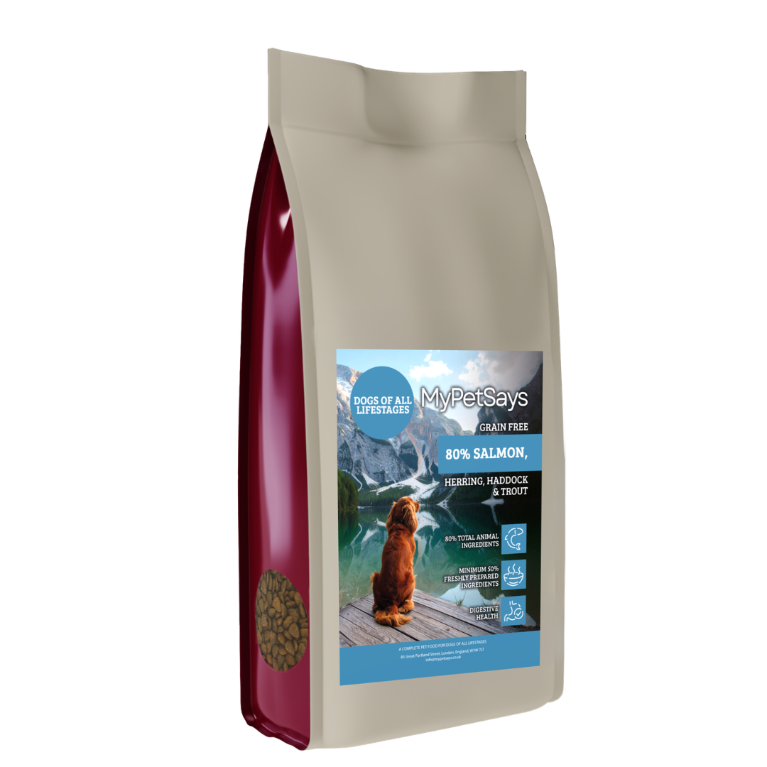 Wilderness 80 Grain Free Dog Food For All Lifestages - Salmon, Herring, Haddock & Trout