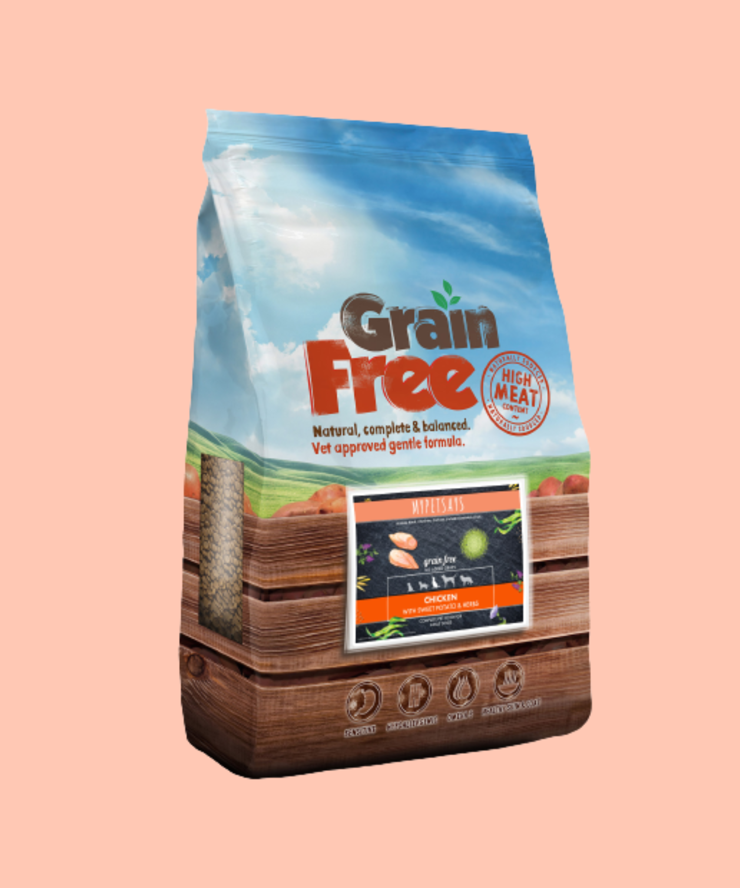 Grain free dog food