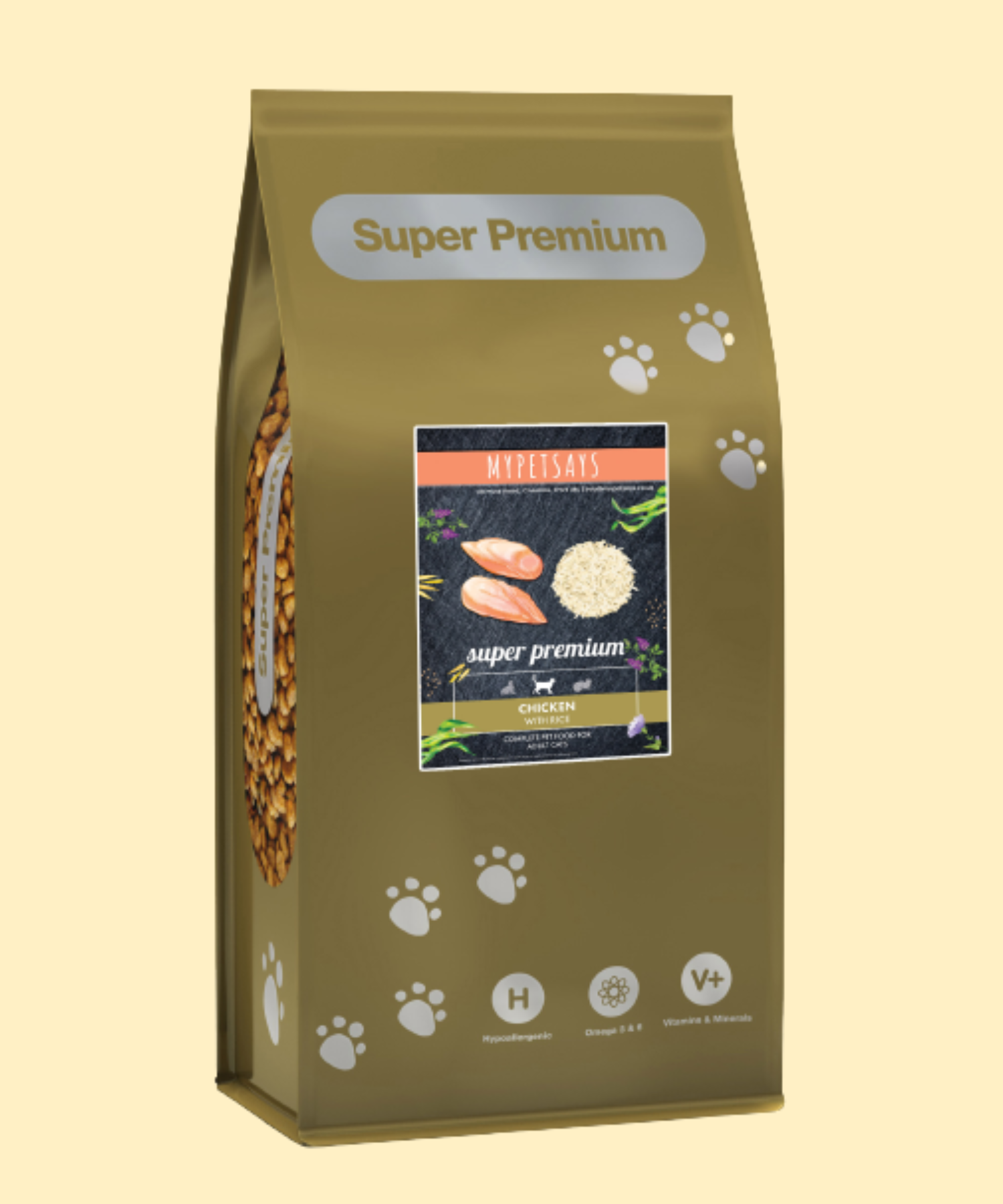 Super premium cat food