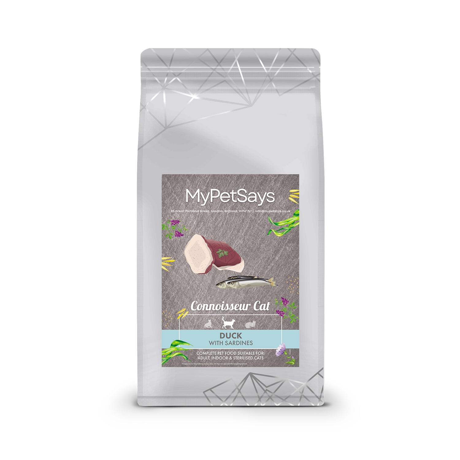 Connoisseur Grain Free Sterilised Adult Cat Food - Duck with Sardines