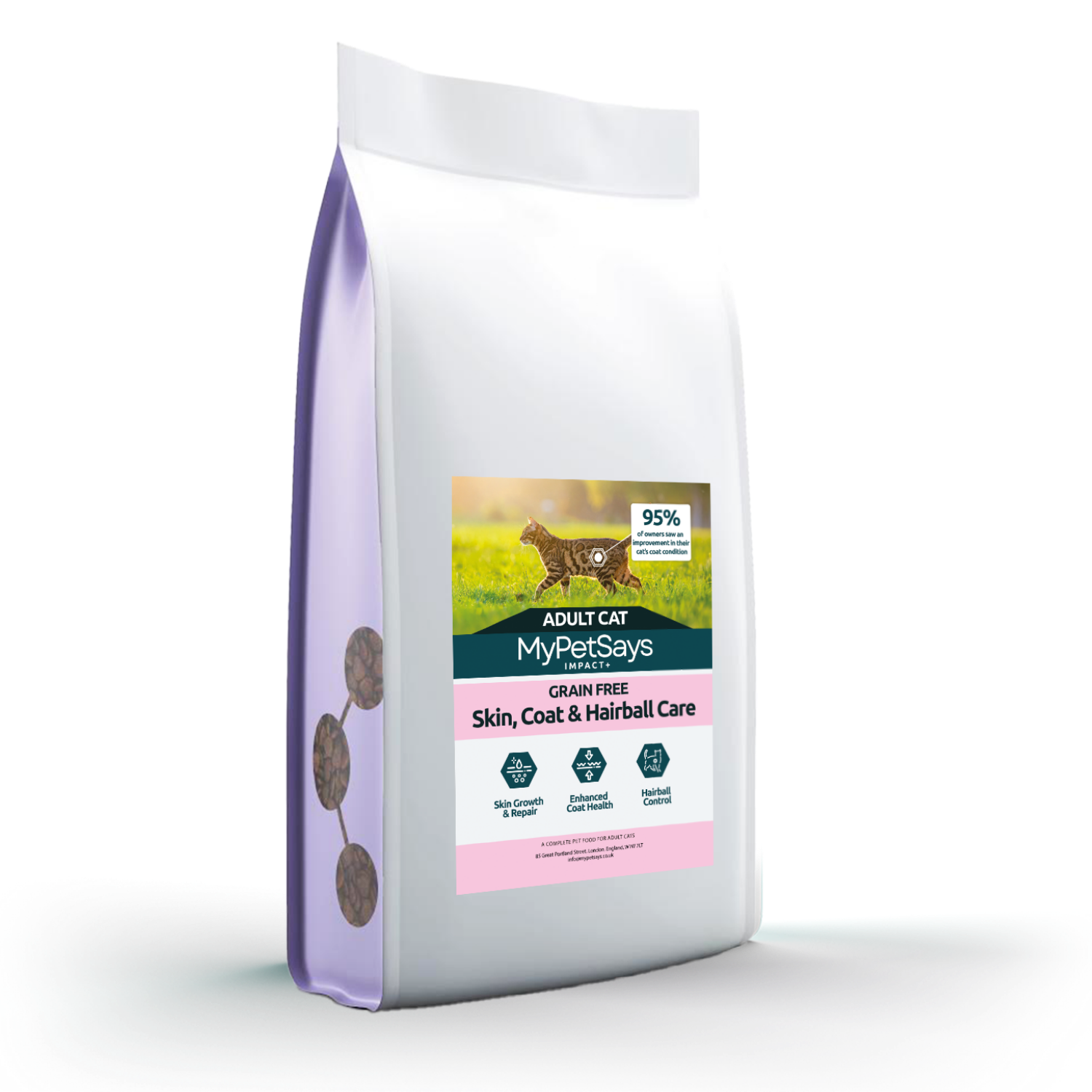 A bag of 10kg Hydrolysed Dog Food for sensitive dogs