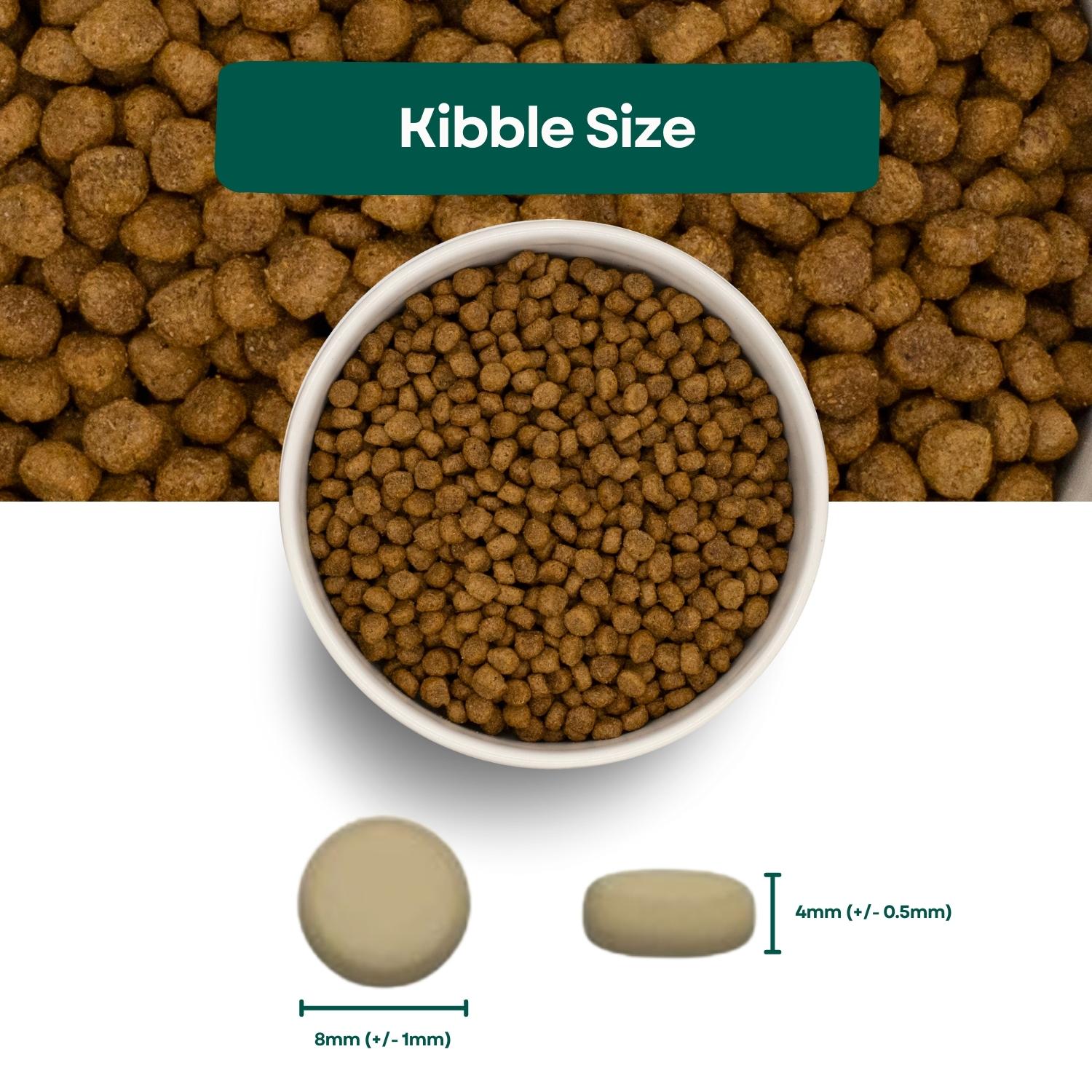 Kibble Size Naturals Small Bite Adult Dog Food - Turkey & Rice