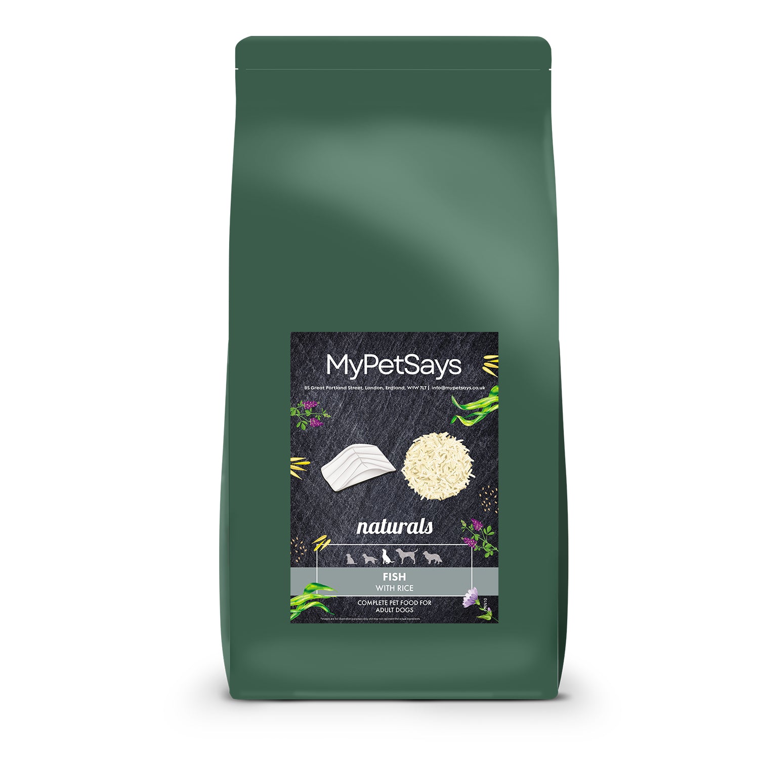 Naturals Adult Dog Food - Fish & Rice