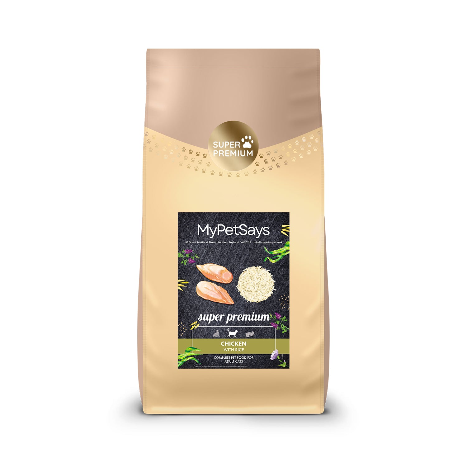 MyPetSays Super Premium Cat Food - Chicken