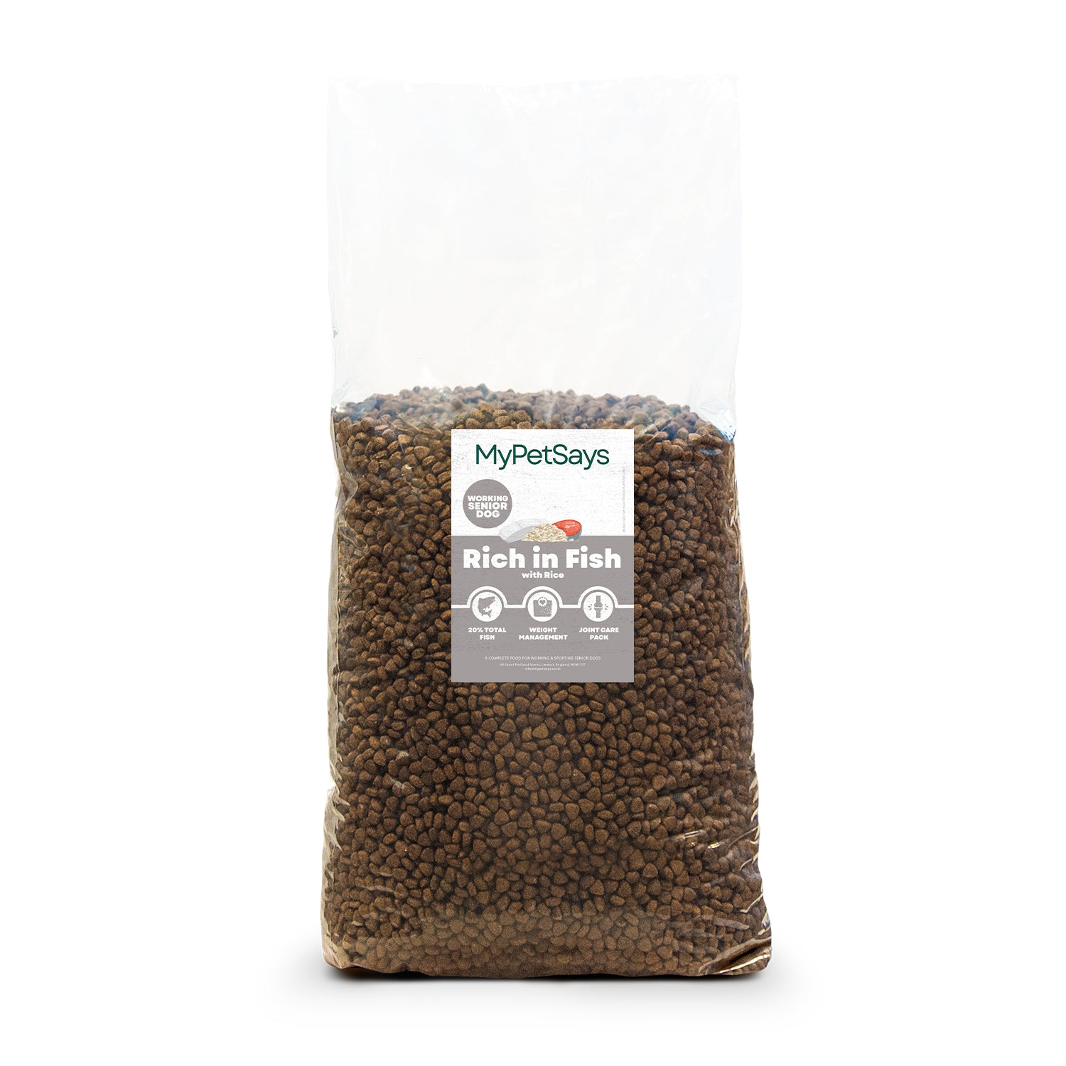 Super Premium Senior Light Dog Food - Fish & Rice