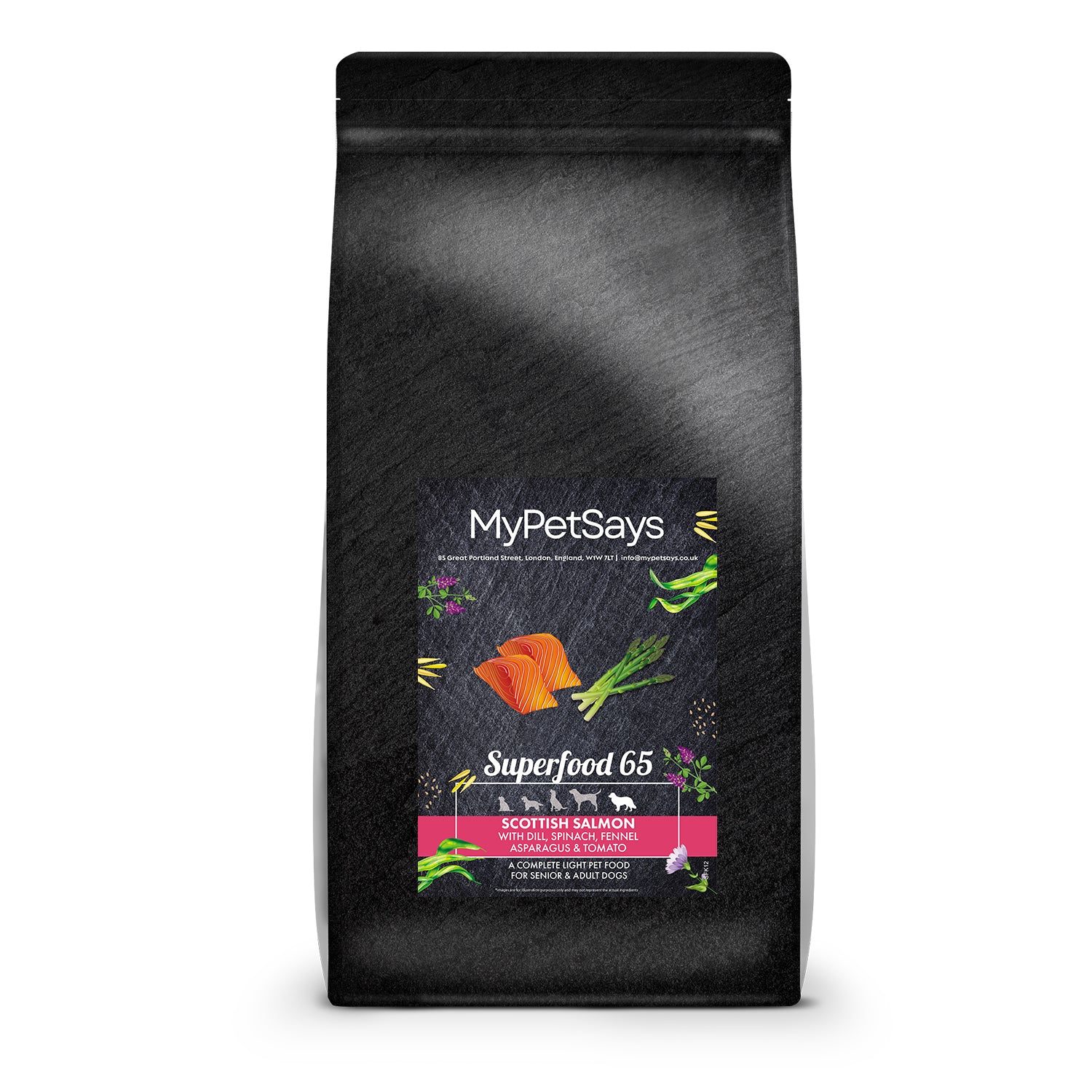 Superfood 65 Adult & Senior Dog Scottish Salmon